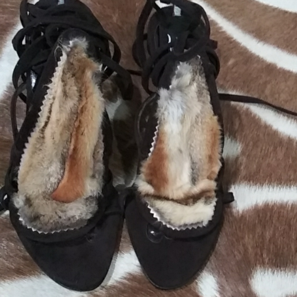 Rudolph Menudiel fur & suede shoes